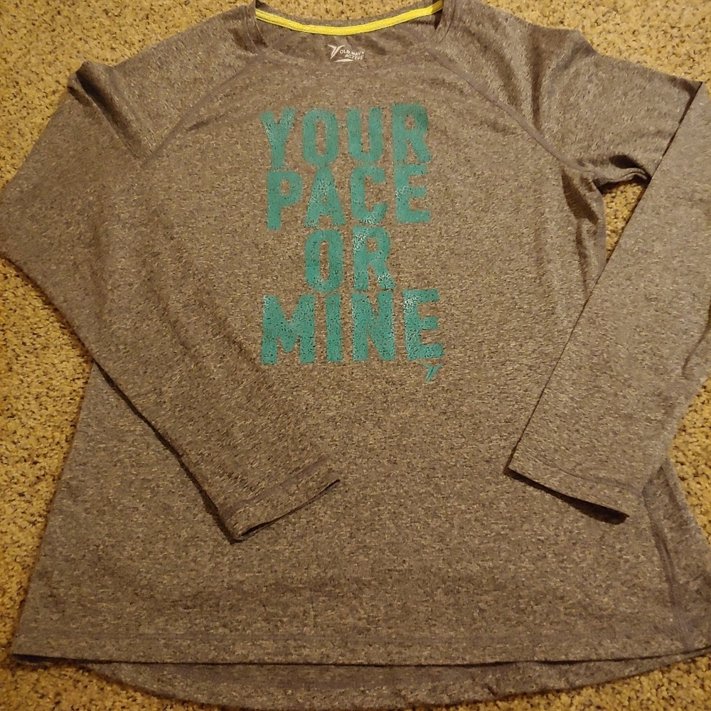 EUC Long sleeve running go dry tech shirt